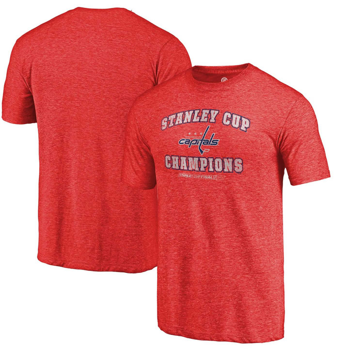 Washington Capitals Fanatics Branded Red 2018 Stanley Cup Champions Backchecking Tri Blend T-Shirt,We sell and wholesale Washington Capitals Fanatics Branded Red 2018 Stanley Cup Champions Backchecking Tri Blend T-Shirt on line form chian!